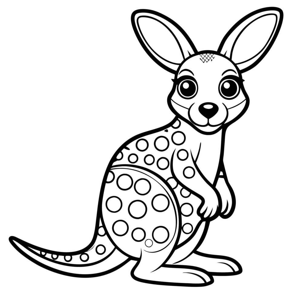 Unleash Your Creativity with This Dot to Dot Kangaroo Coloring