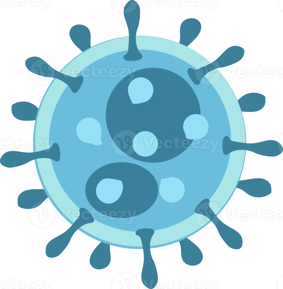 cells, microbe, virus cell icon png