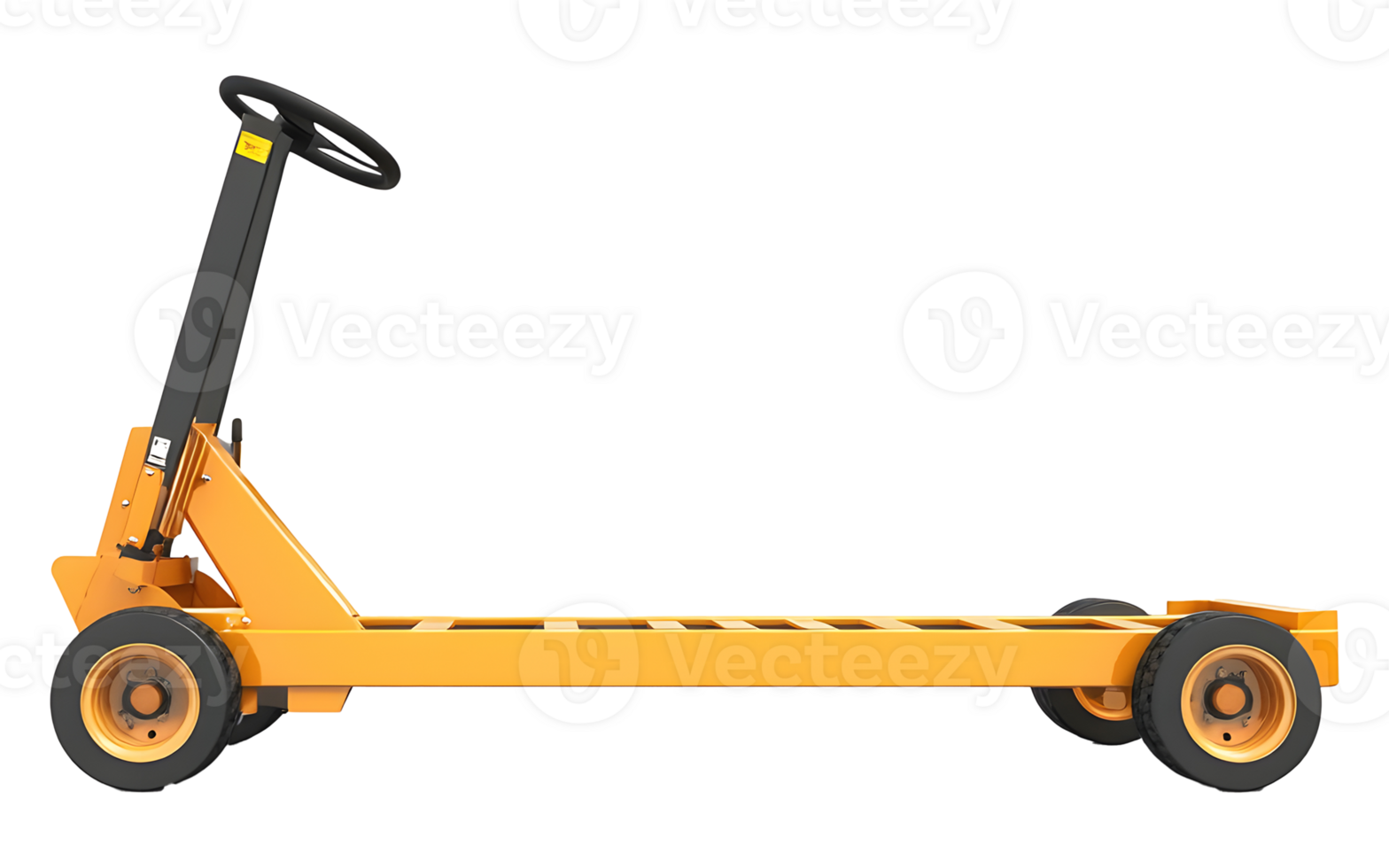 Isolated Hand Pallet Truck with Clear Background png