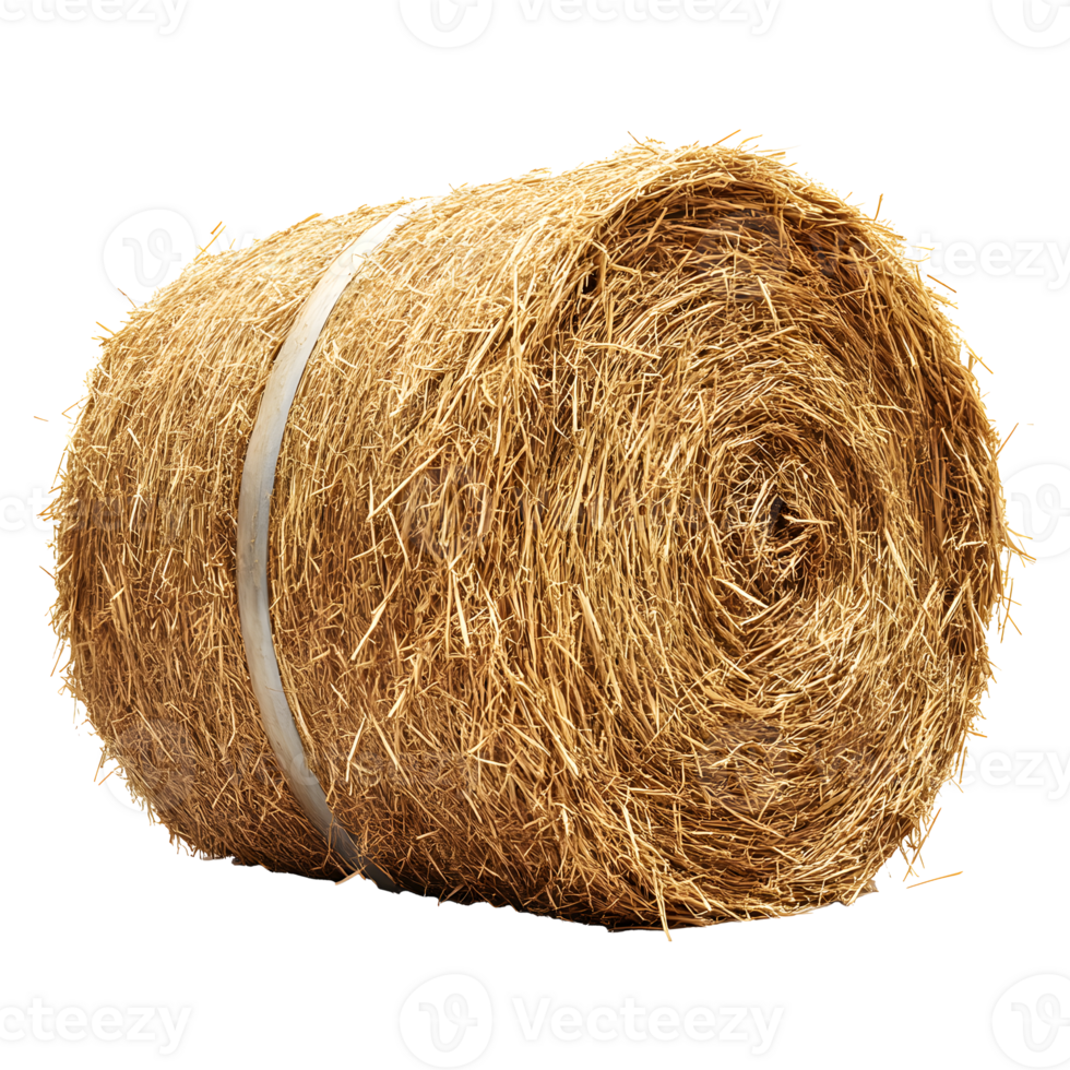 a roll of hay is shown on a transparent background. png