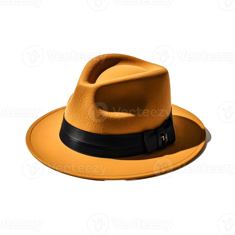 Fedora isolated on transparent png