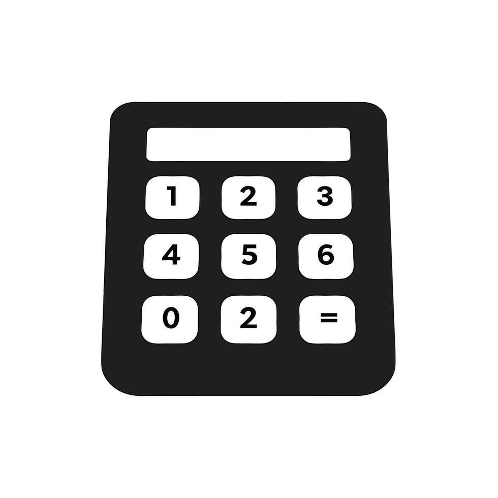Calculator Icon illustration vector