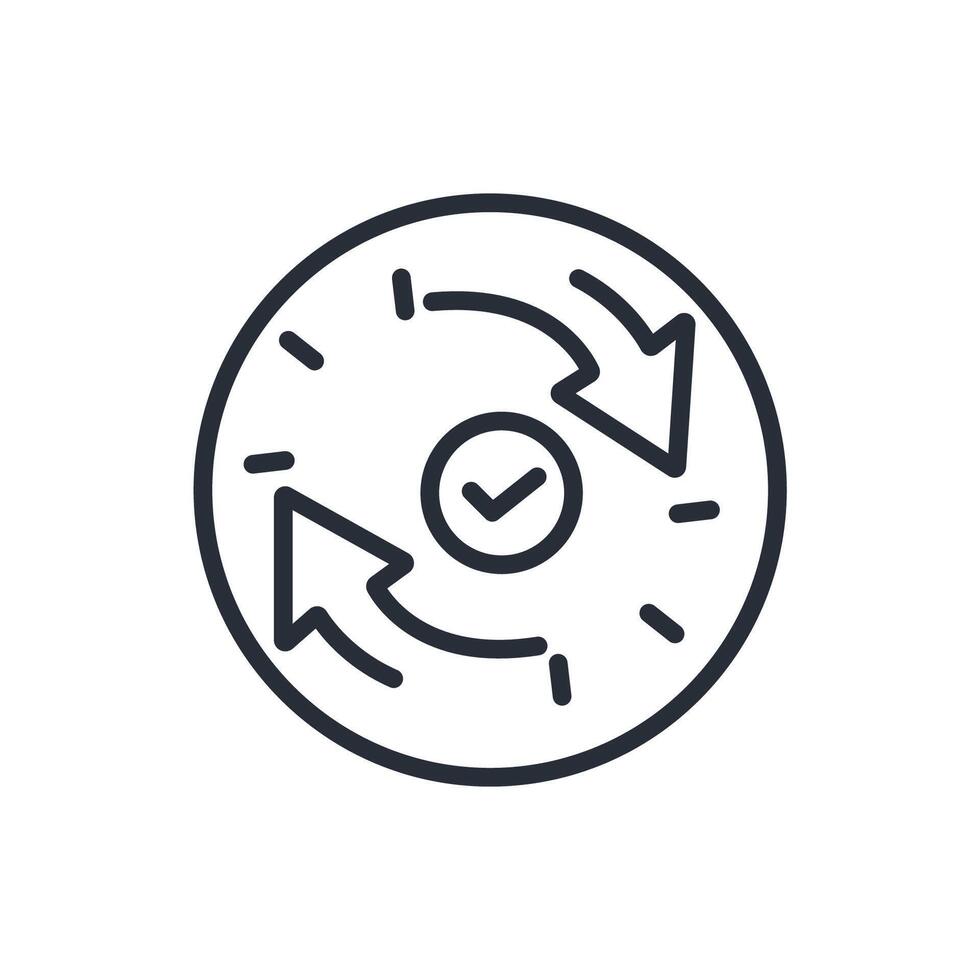 consistency icon. .Editable stroke.linear style sign for use web design,logo.Symbol illustration. vector