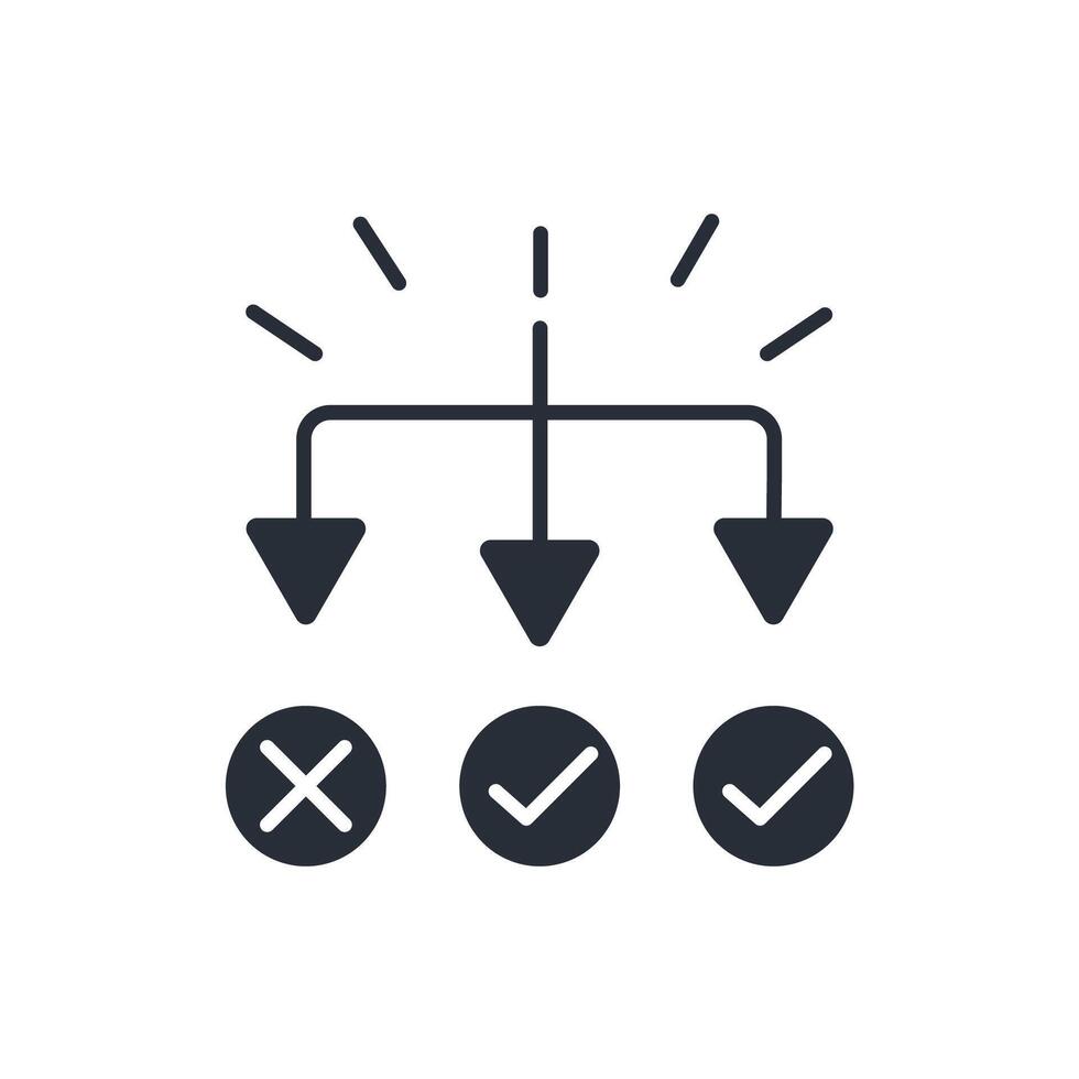 solving icon. .Editable stroke.linear style sign for use web design,logo.Symbol illustration. vector