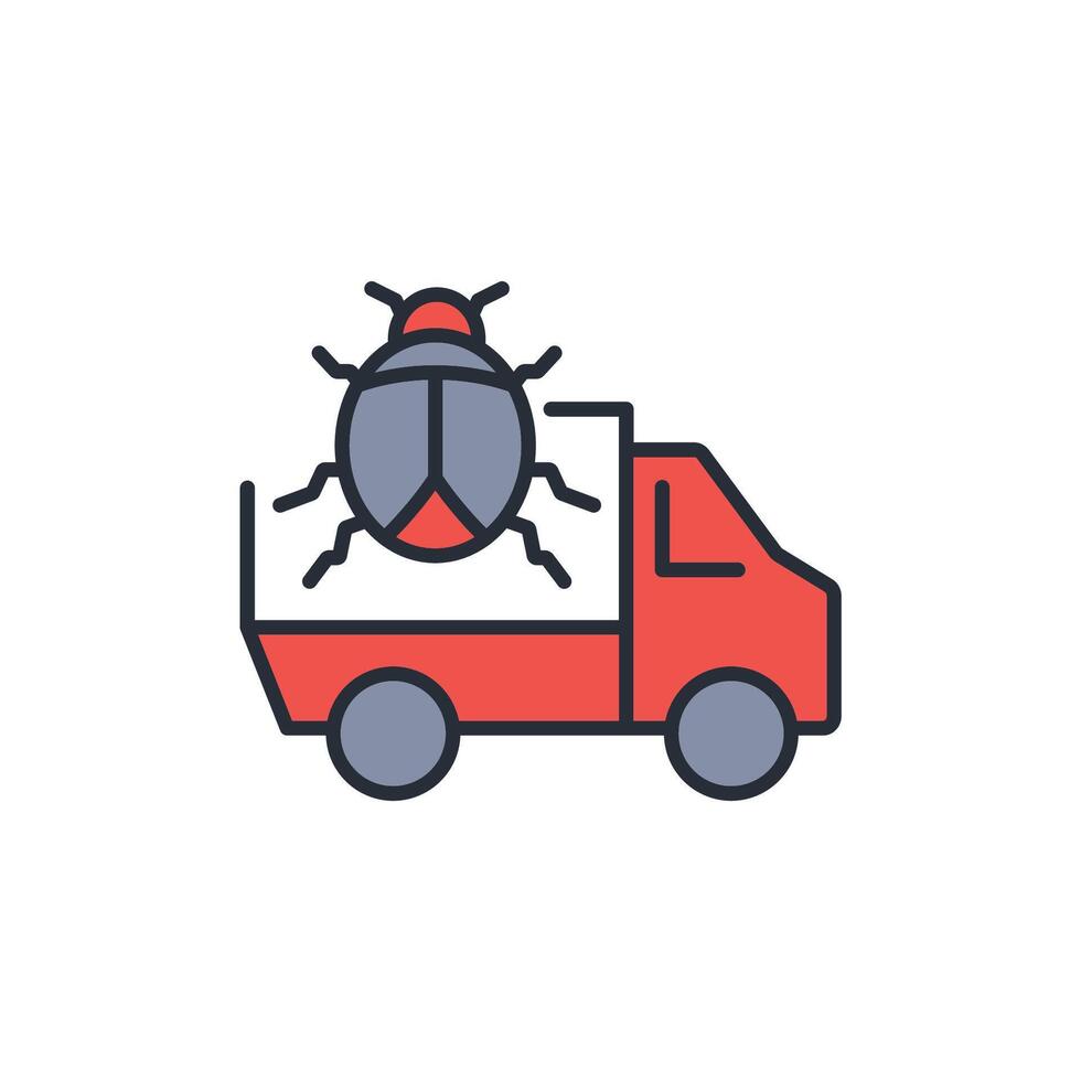 service icon. .Editable stroke.linear style sign for use web design,logo.Symbol illustration. vector
