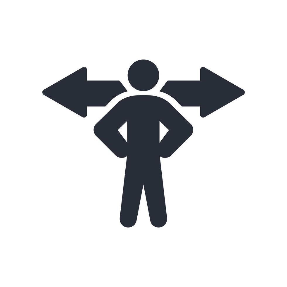 Direction icon. .Editable stroke.linear style sign for use web design,logo.Symbol illustration. vector