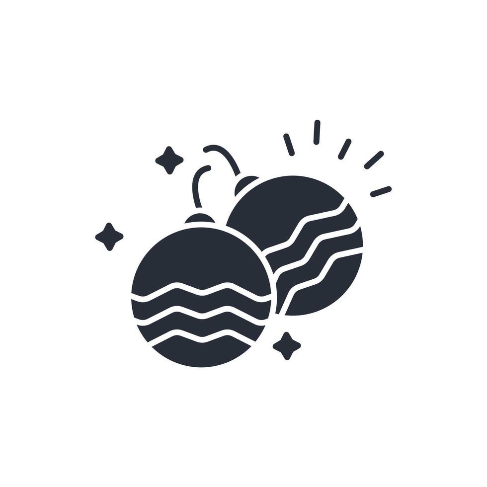 ornament icon. .Editable stroke.linear style sign for use web design,logo.Symbol illustration. vector