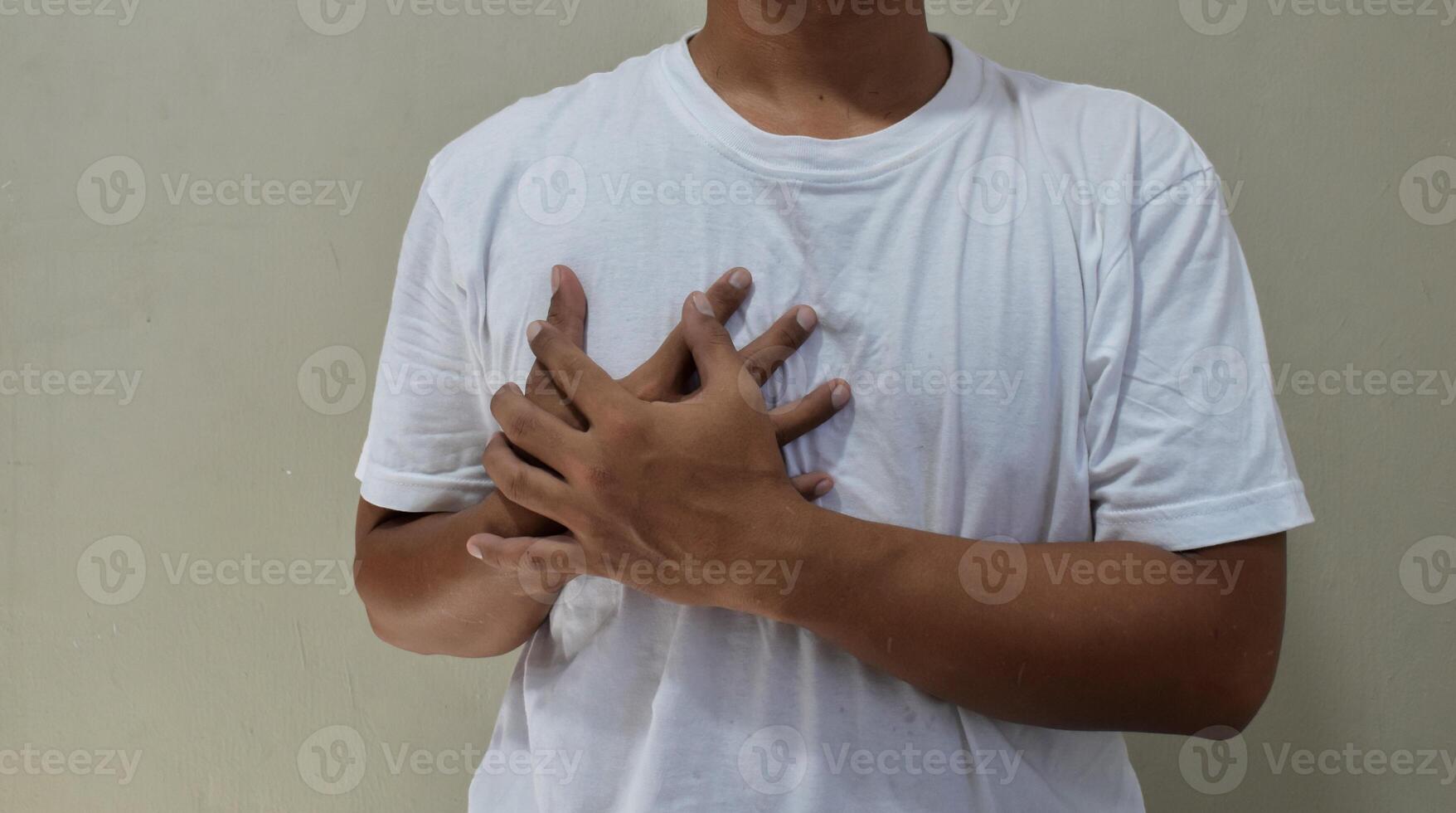 Young man showing grestures cool attitude, alertness, routine, home interior, stay home photo
