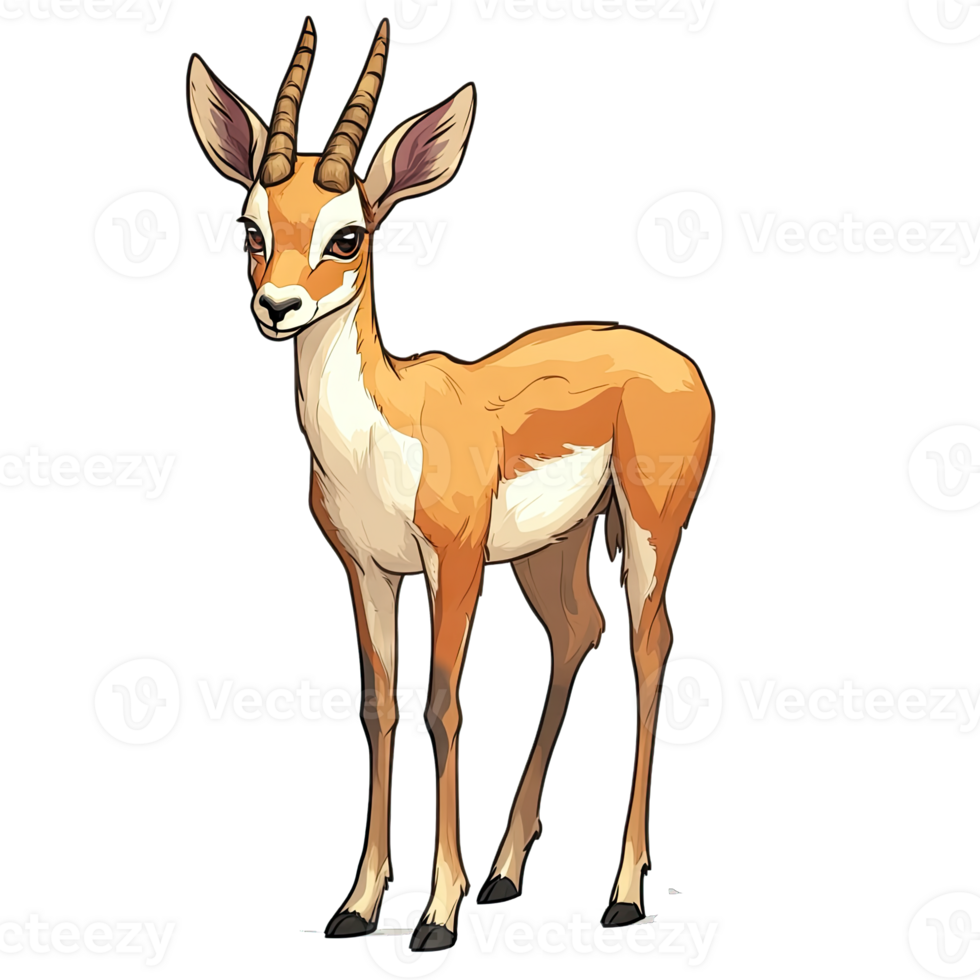 Springbok Transparent Background Icon png