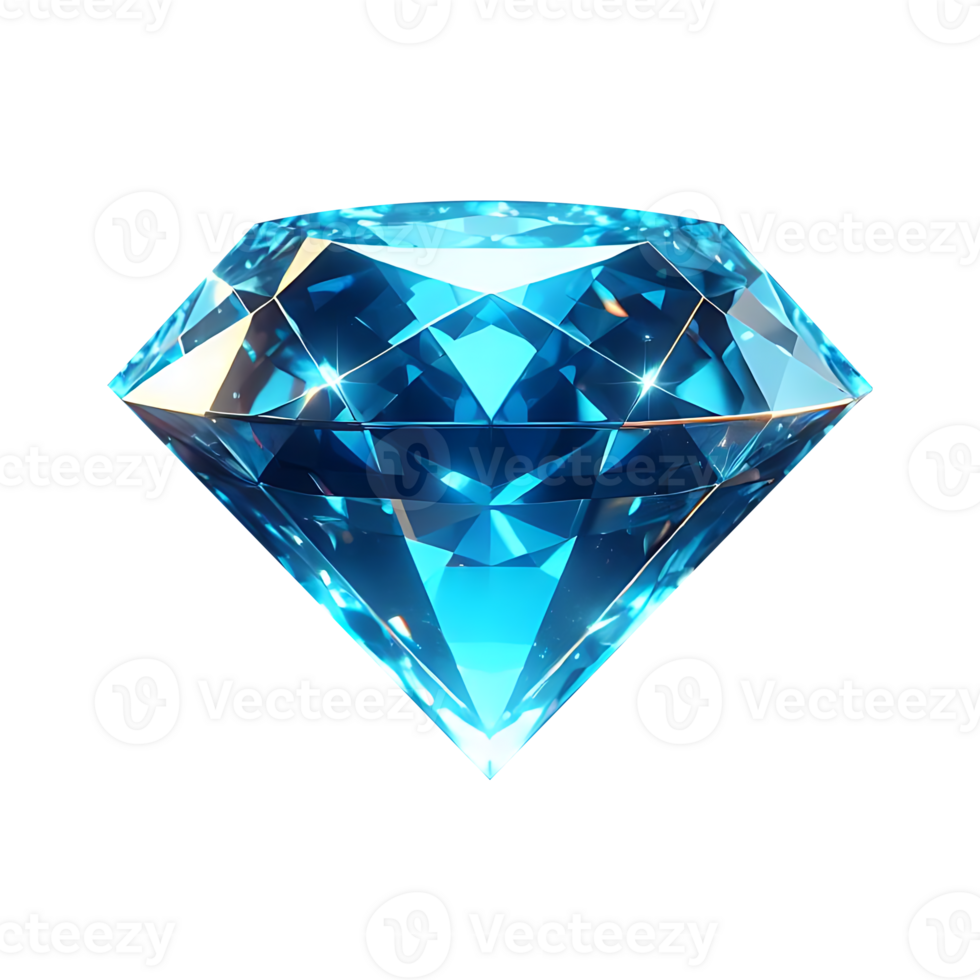 A diamond isolated on a transparent background png