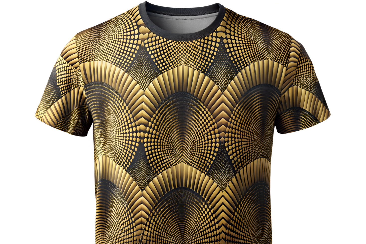 golden art deco t shirt png