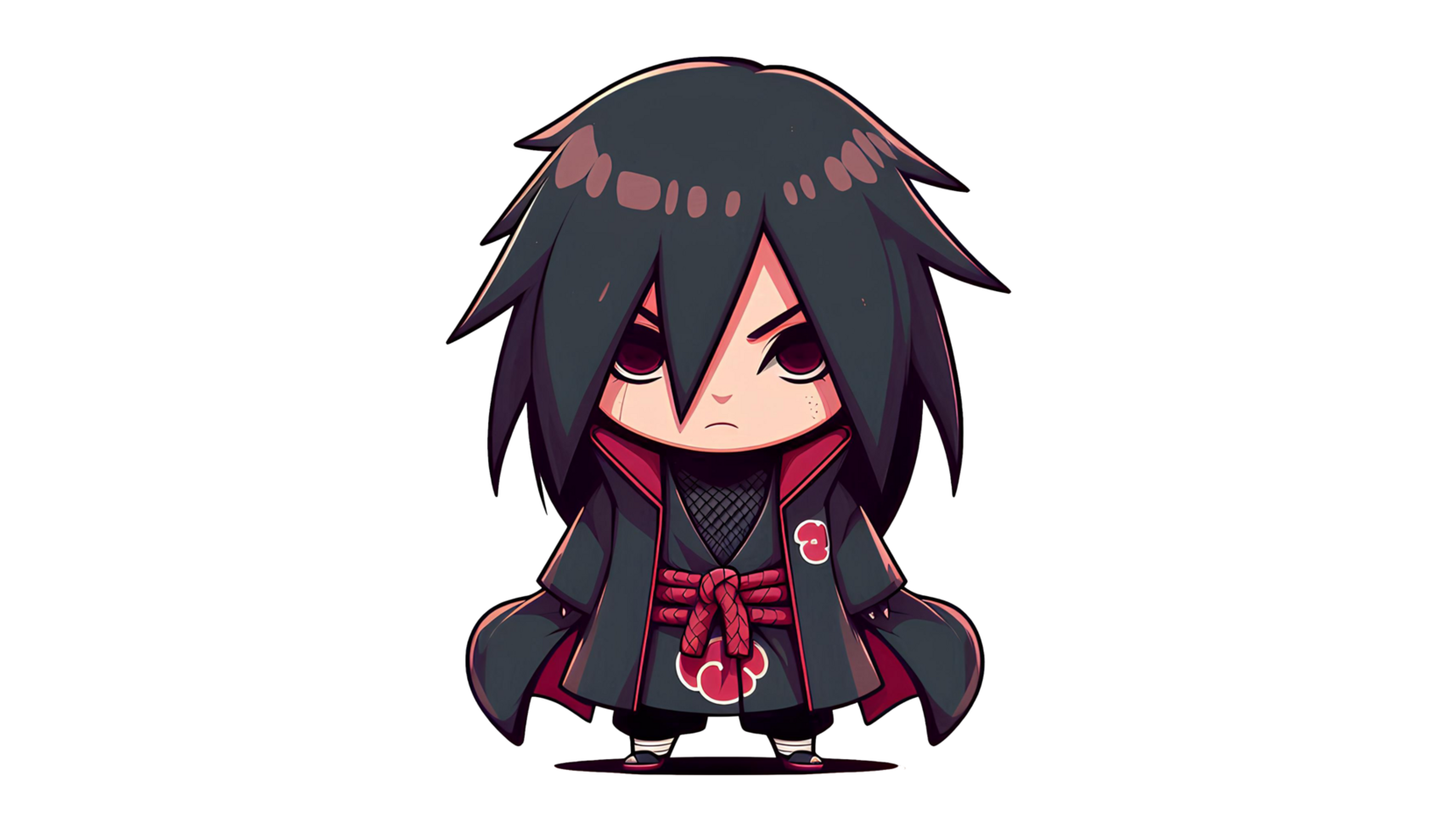Madara Caricature in Adorable Cartoon Style png