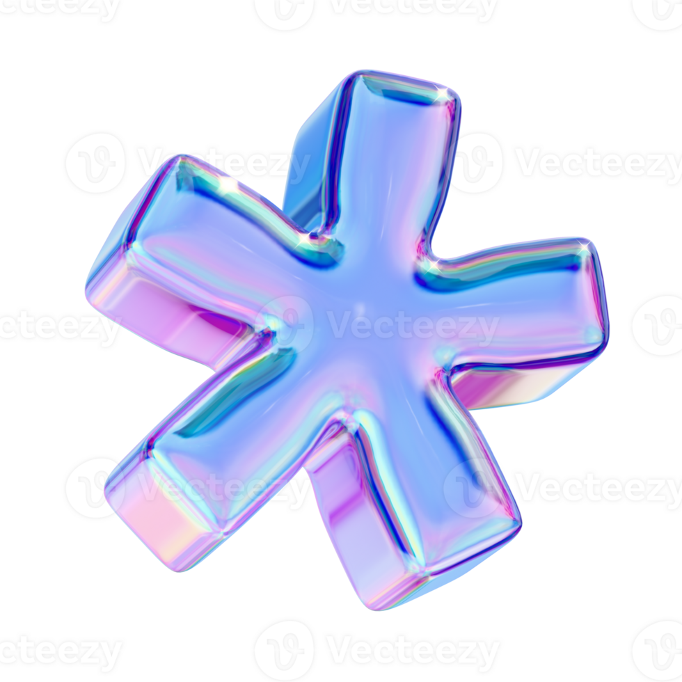 Web icon in chromatic 3D style png