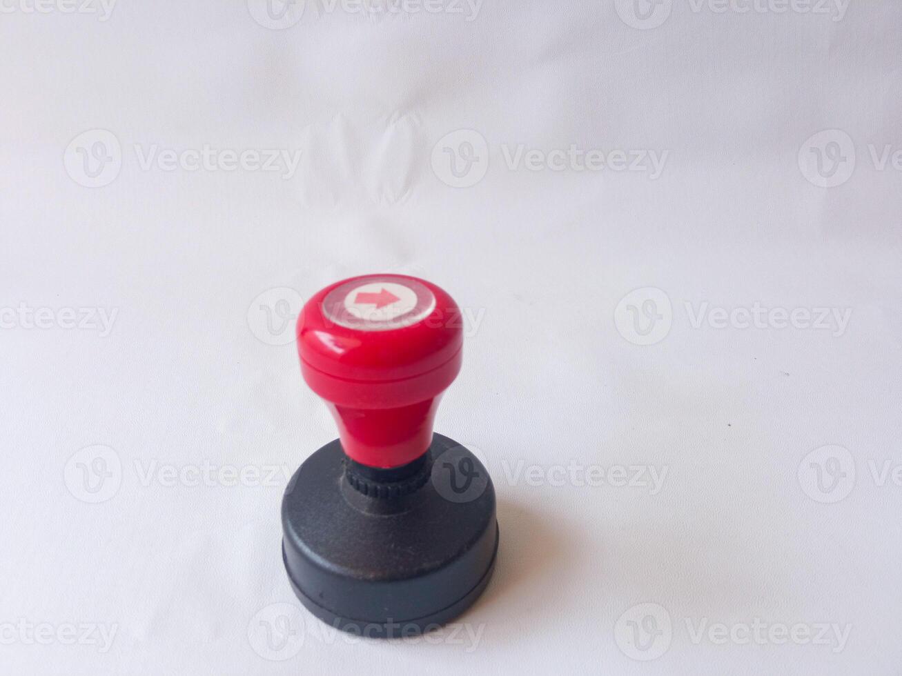 Flash stamp on a white background photo