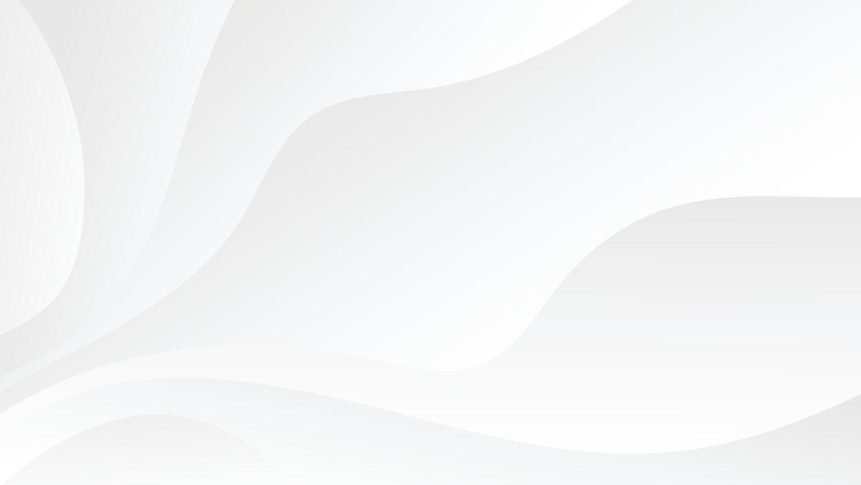 abstract white background with swirl line decoration vector