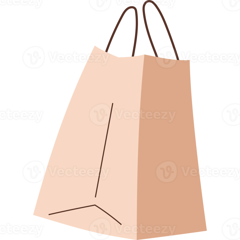 Store paper shopping package png