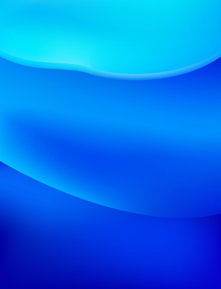 Gradient blue smooth background design vector