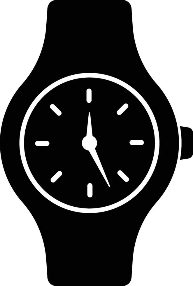 Wrist Watch Stylish Symbol Icon vector
