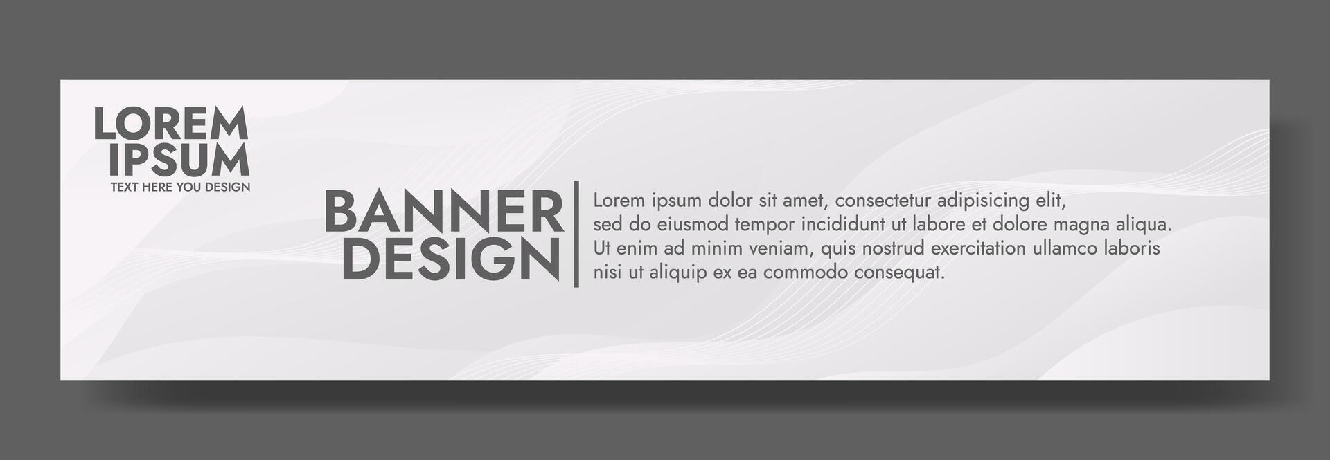Abstract white Background with Waves and Lines vector