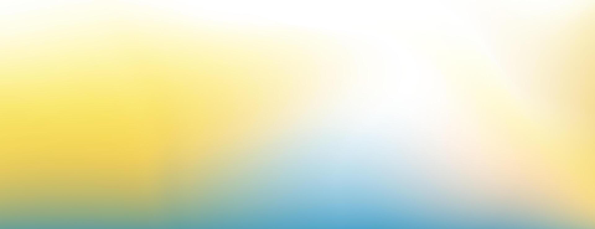 Abstract Gradient Background in Yellow, Blue, and White vector