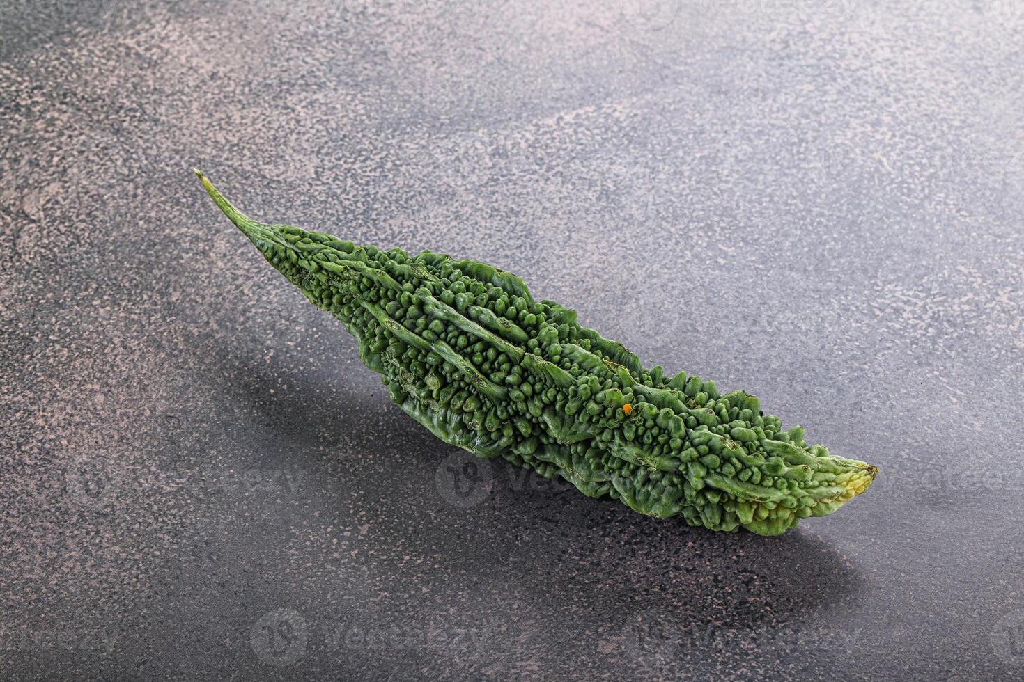 Asiab green vegetable - bitter melon photo