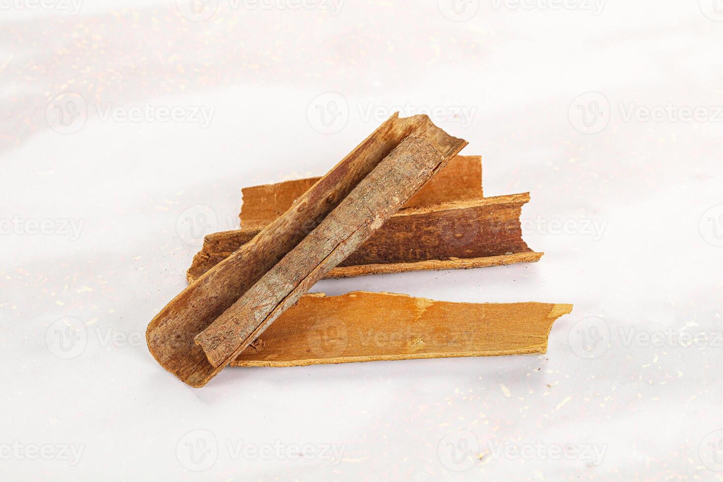 Natural wild organic cinnamon aroma photo