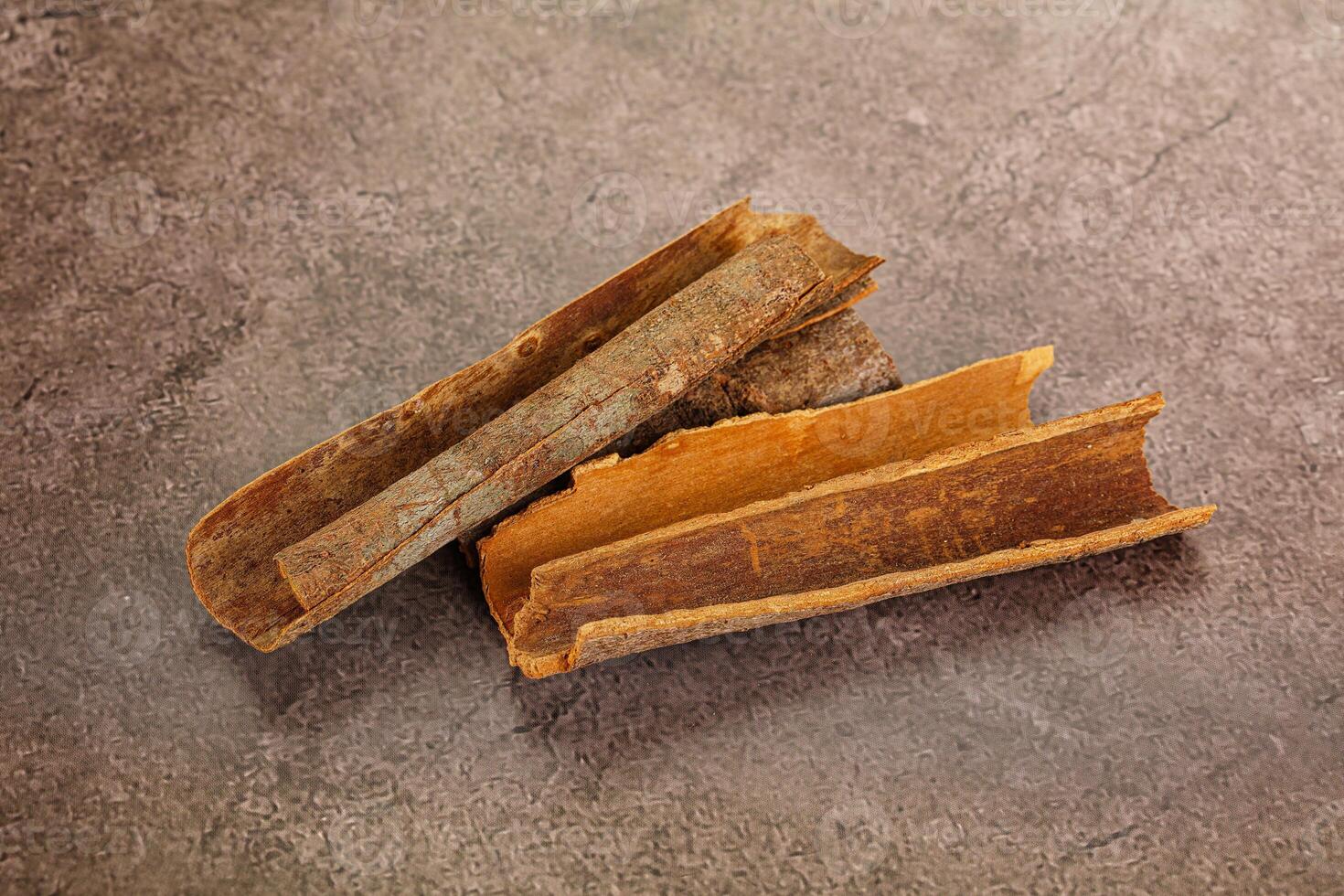 Natural wild organic cinnamon aroma photo