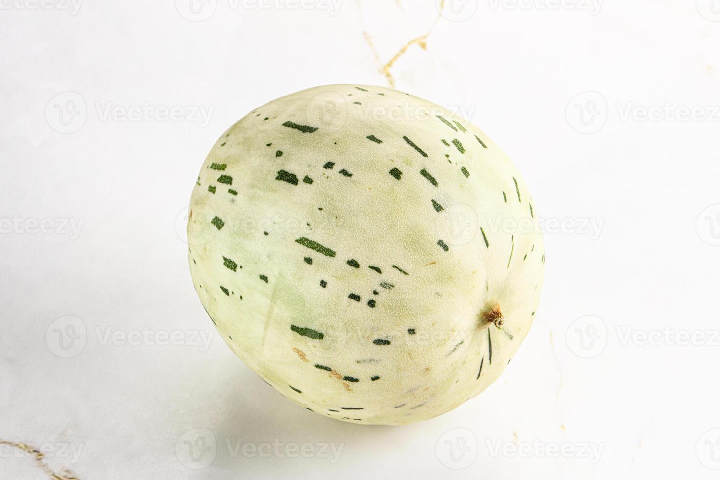 Ripe sweet juicy Dalmatin melon photo