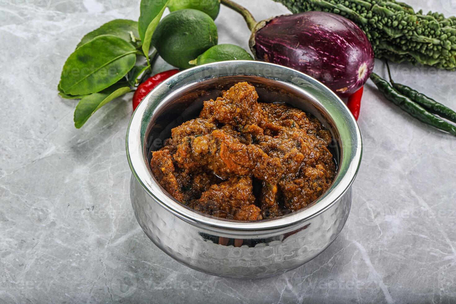 Indian vegetarian cuisine - malay kofta photo
