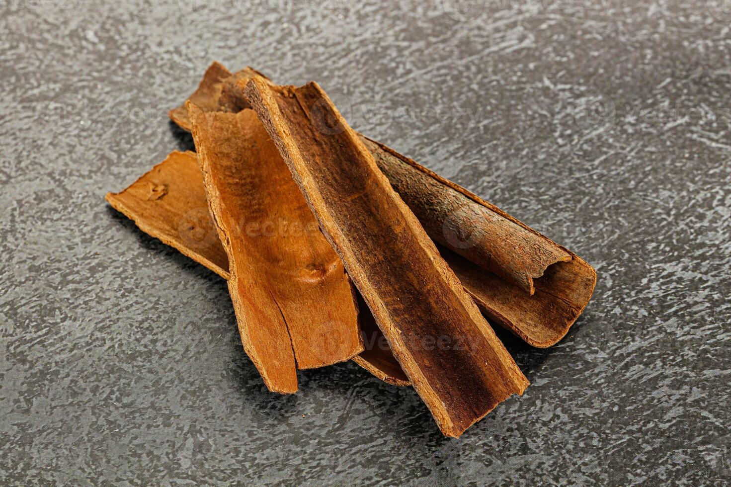 Natural wild organic cinnamon aroma photo
