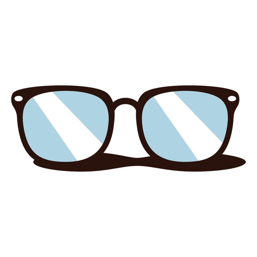 Sunglasses item isolated illustration on a white background vector