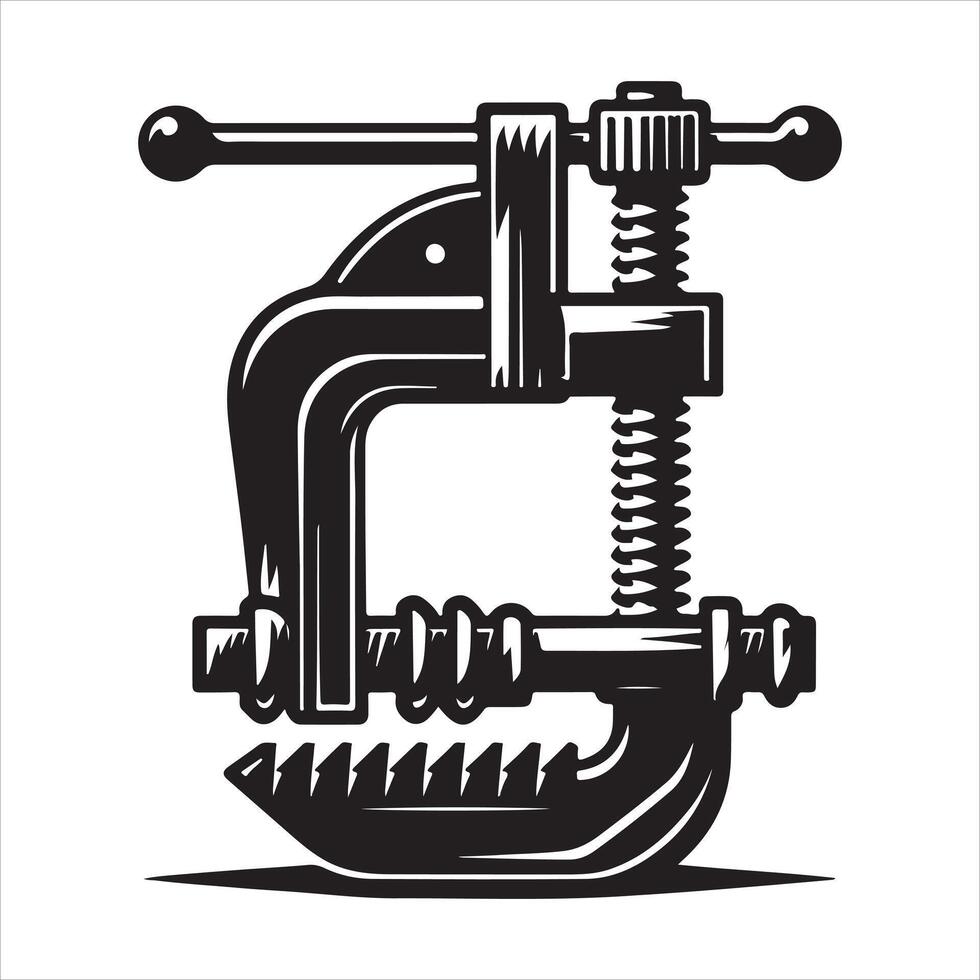 Clamp art illustration vector