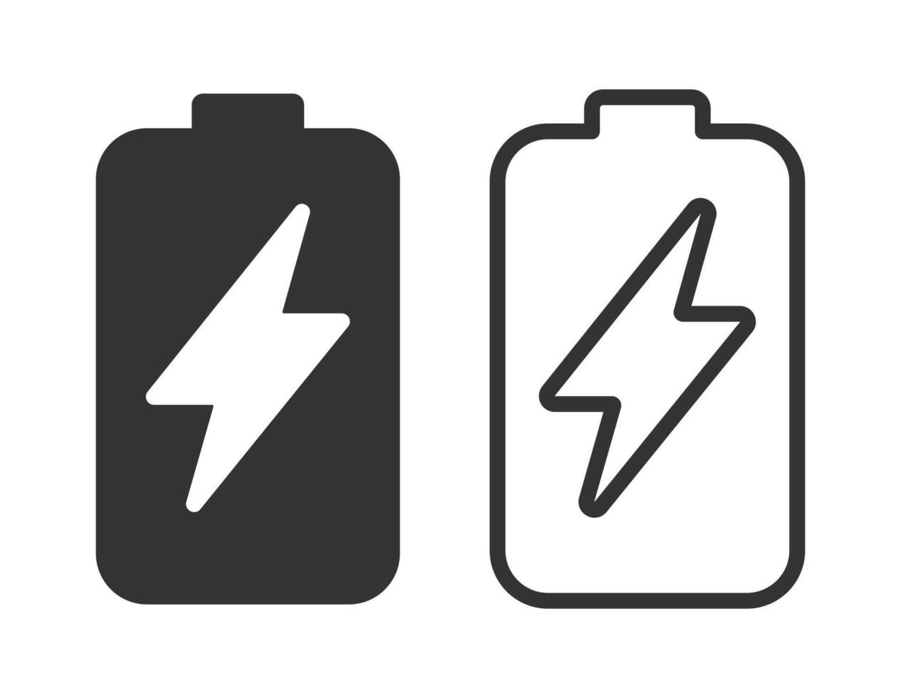Charging battery icon symbol. Full Energy power Charge sign logo. illustration image. Isolated on white background. vector