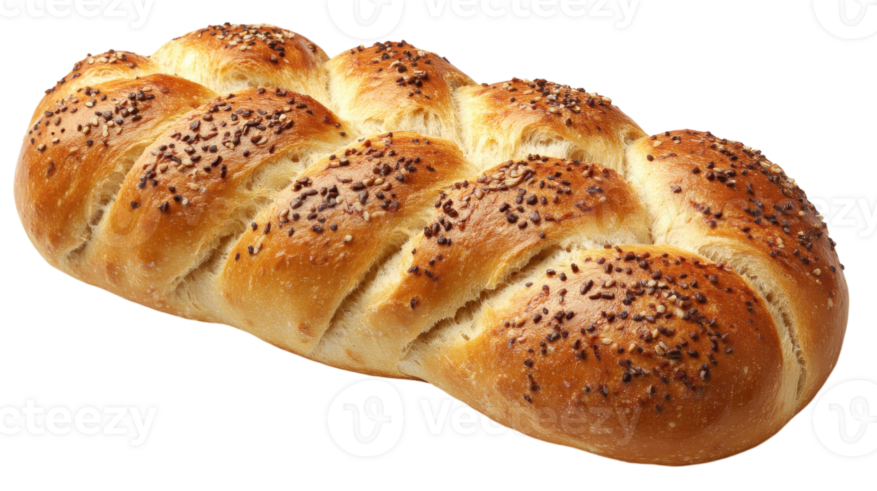 A loaf of bread with seeds on it png