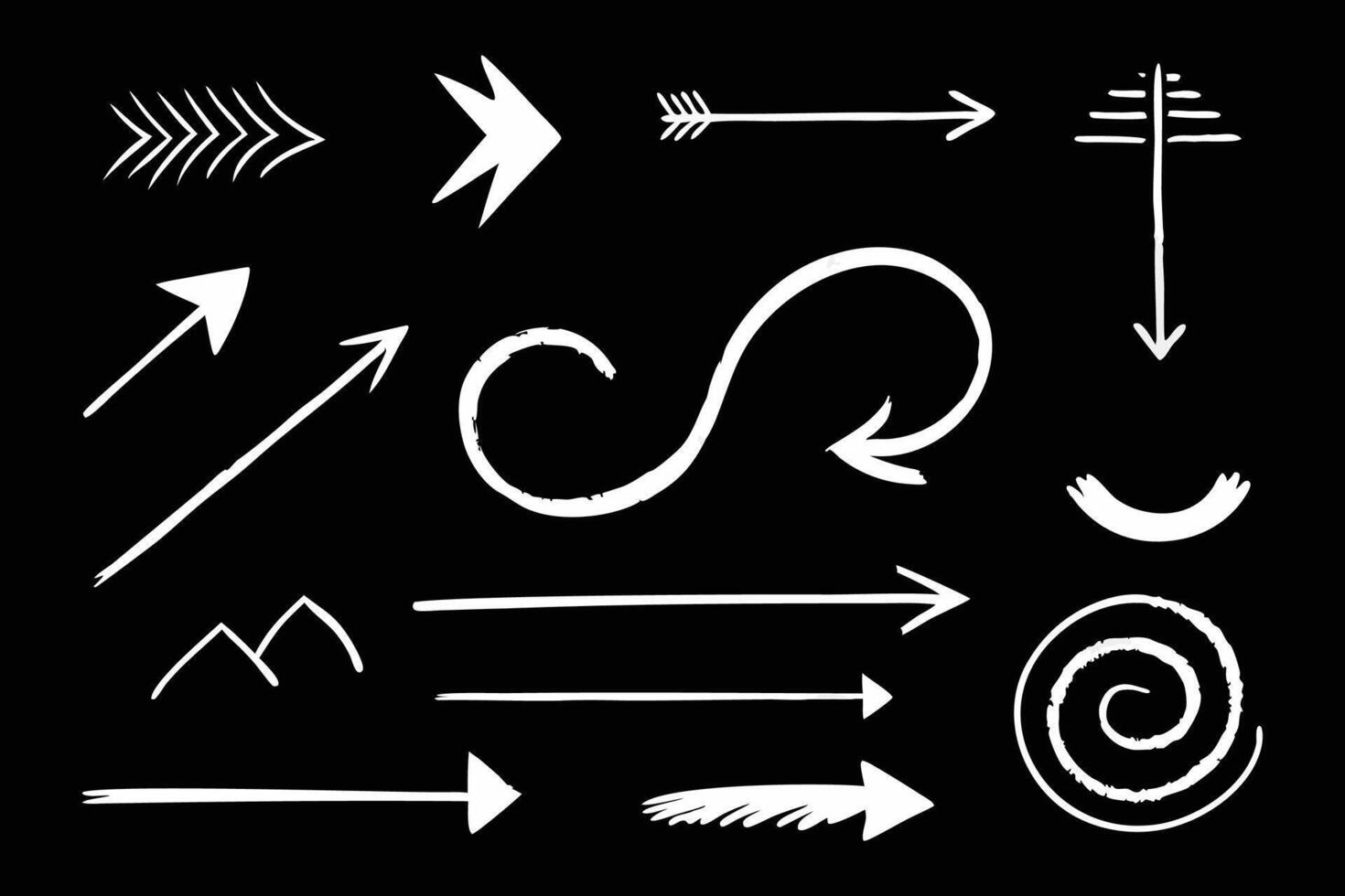 Line brush hand drawn sketch design. Grunge abstract chalk, crayon pencil style isolated flat illustration vector