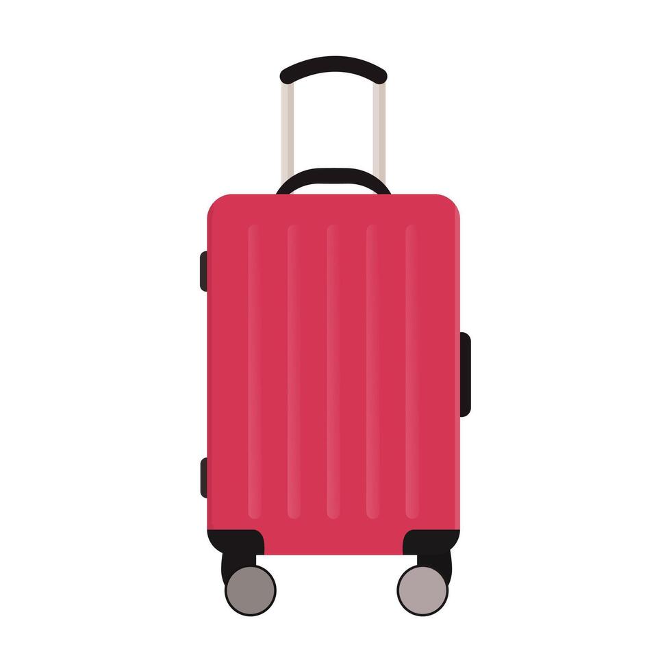 Travel bag vacation concept. Flat style icon for graphic design, logo, web site, social media, mobile app, ui vector