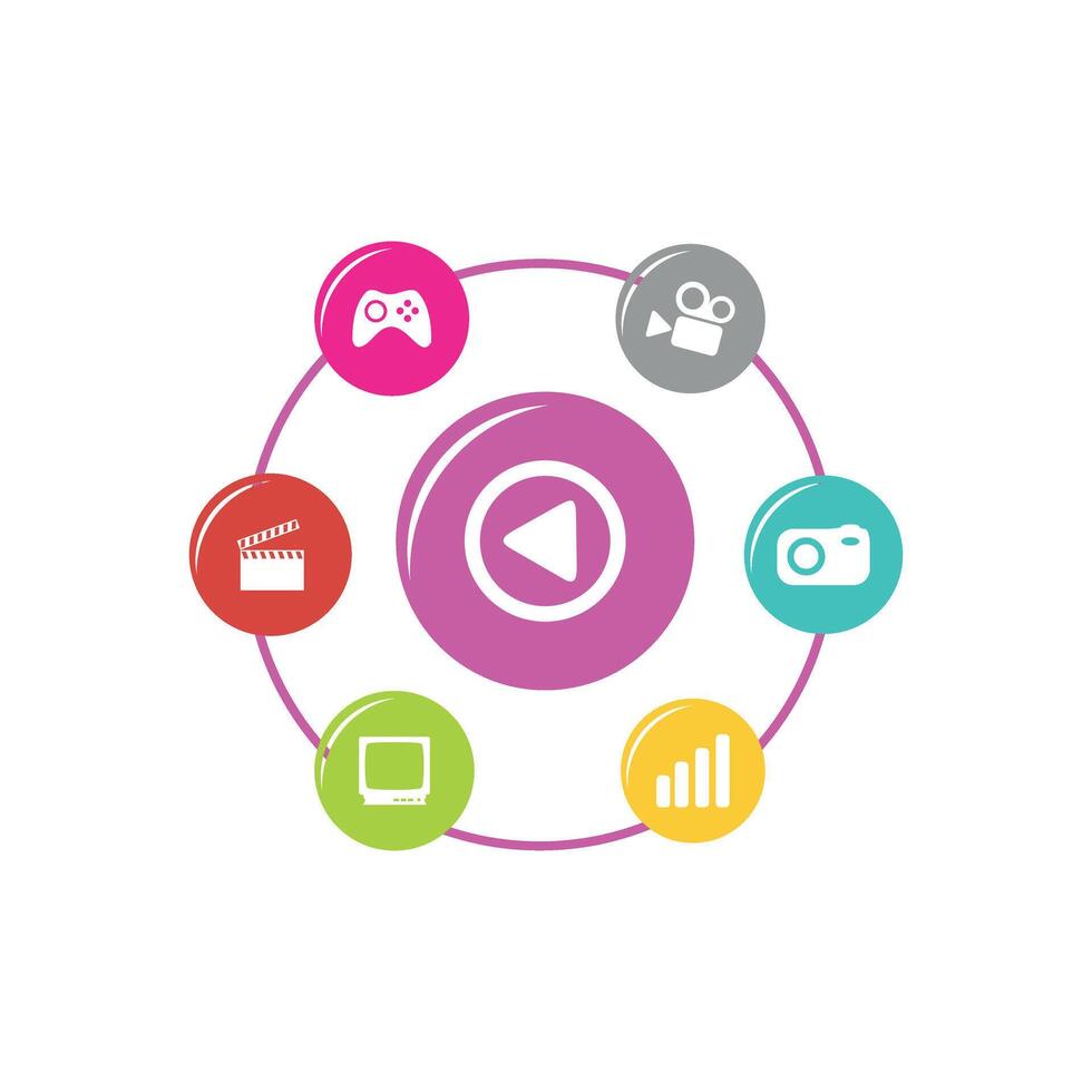 Filming Company logo image vector