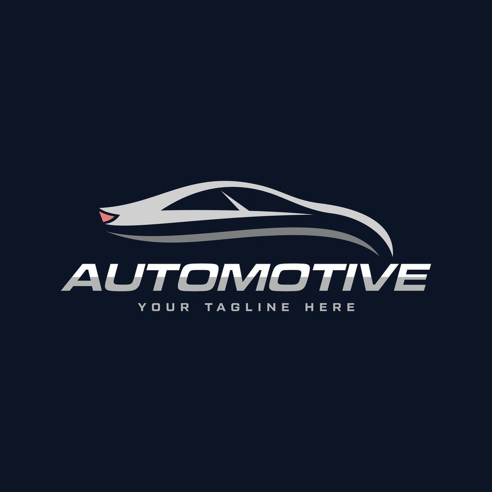 automotive car logo type vector