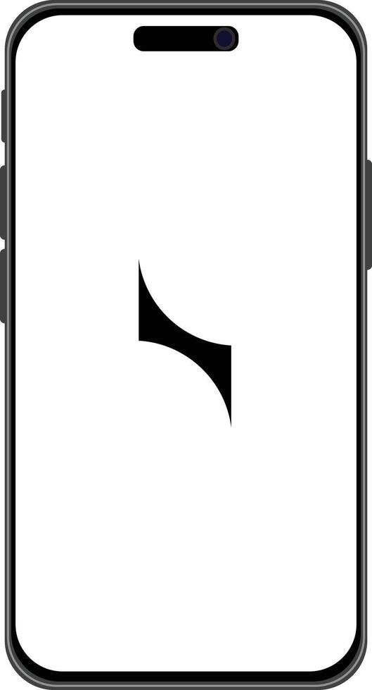 mobile phone mockup for design. vector