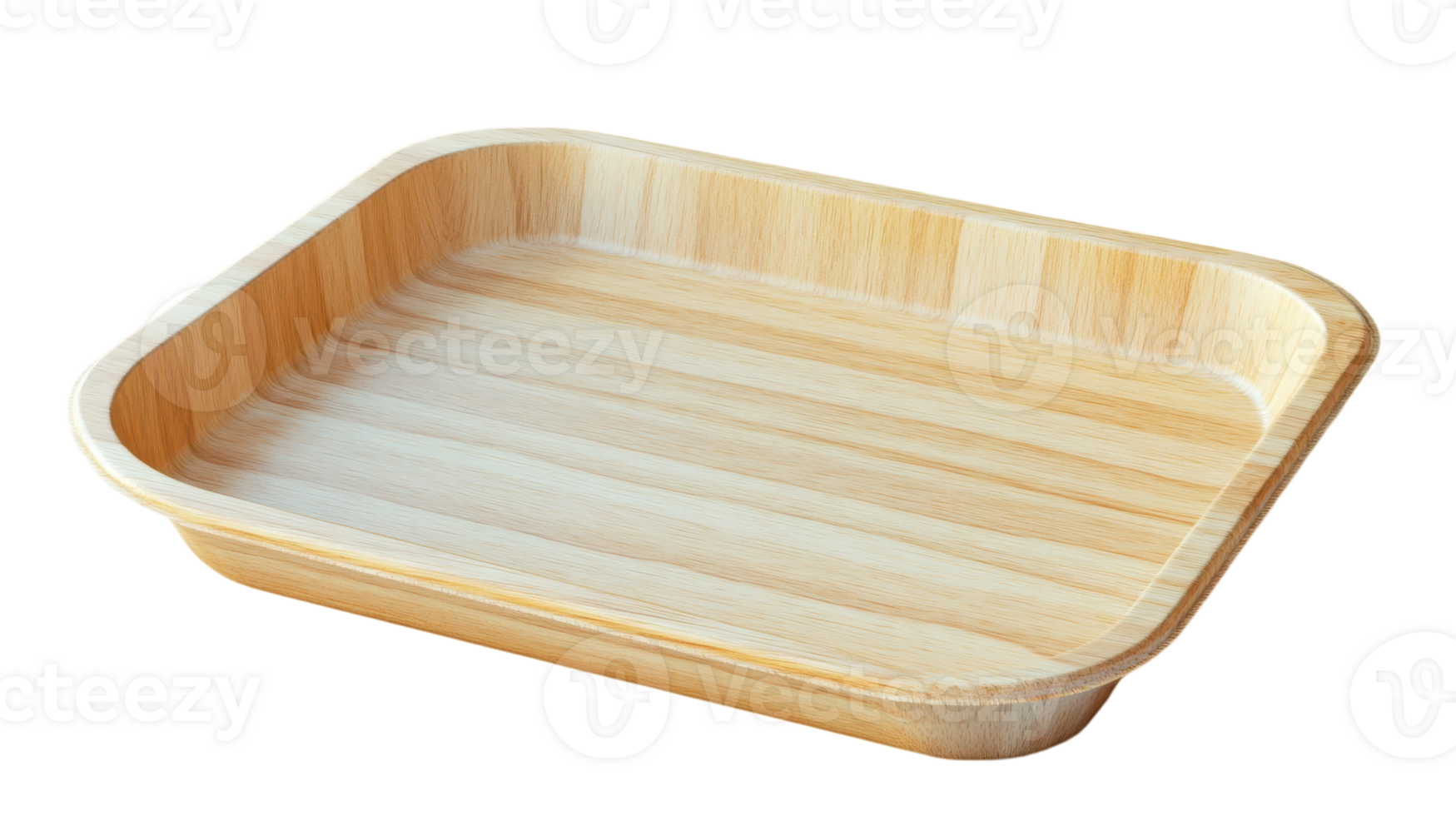This beautiful wooden tray showcases a sleek design, perfect for serving meals or snacks. png