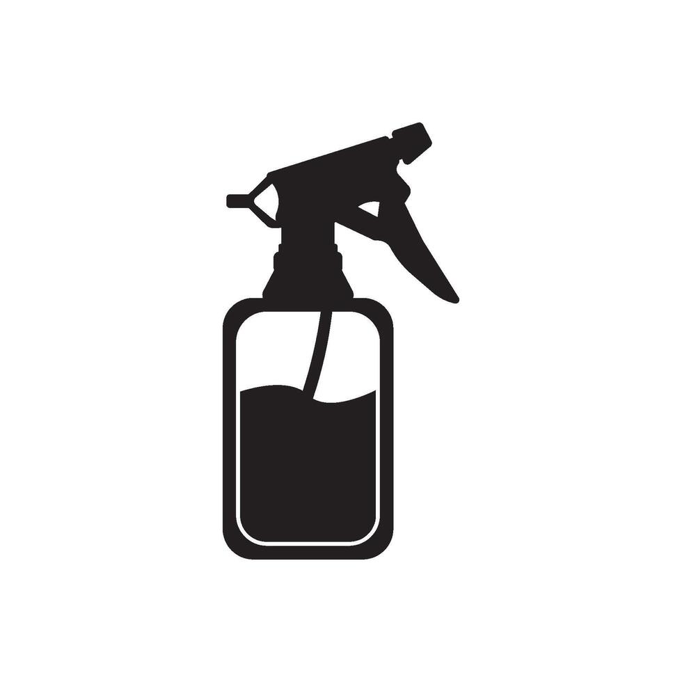Spray Bottle Icon illustration symbol design vector