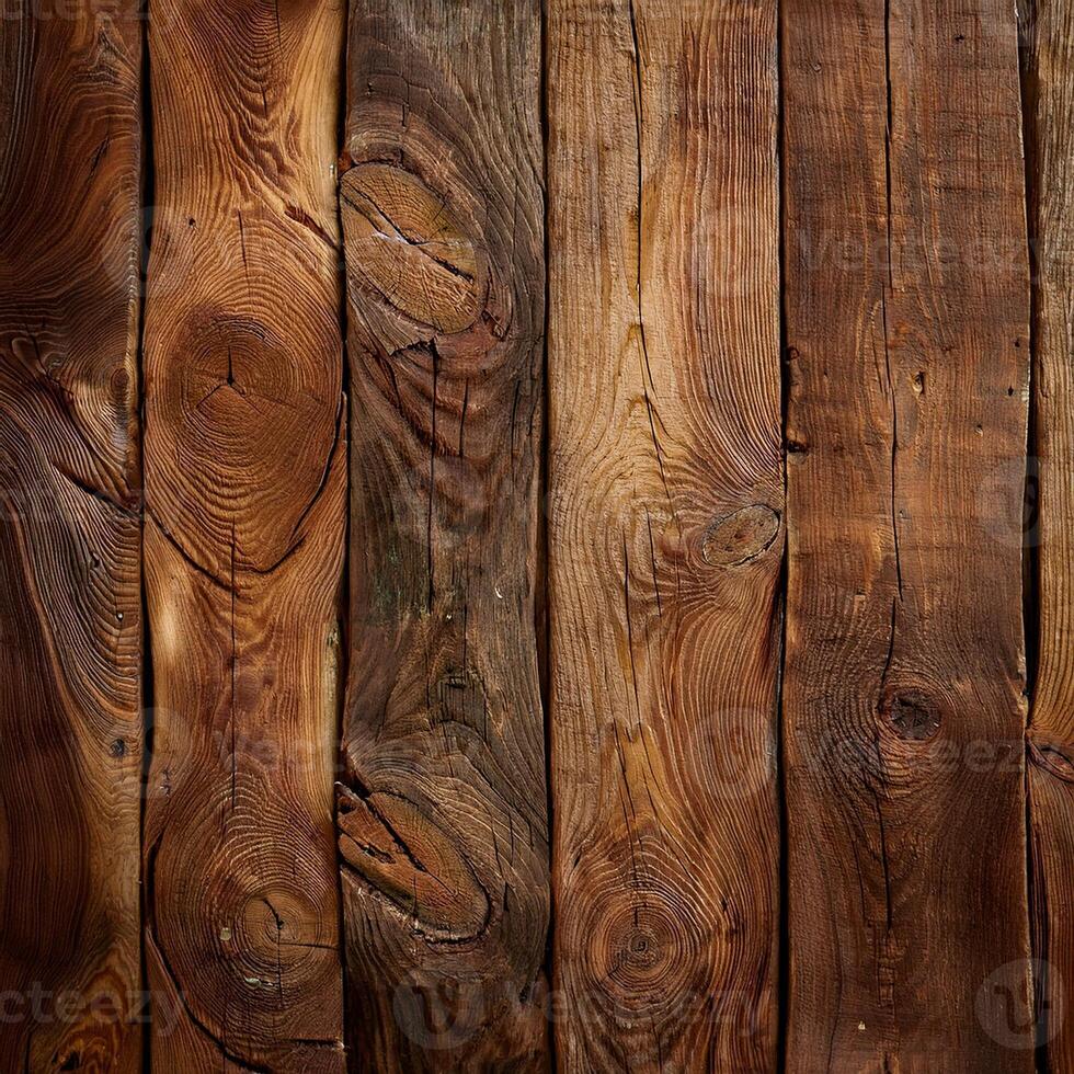 A close up of a wood wall with many different types of wood photo