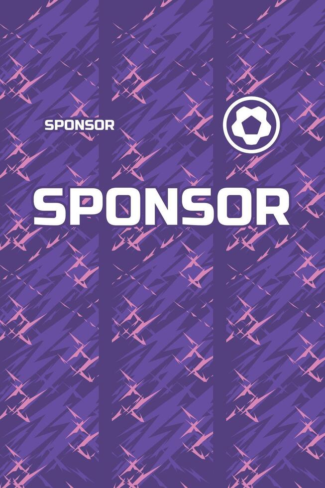 Sport sublimation jersey vector