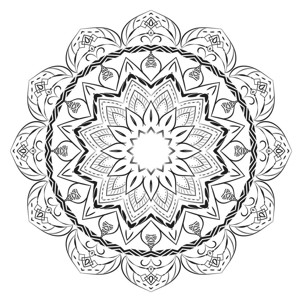 Intricate Realistic Pattern Design Background vector