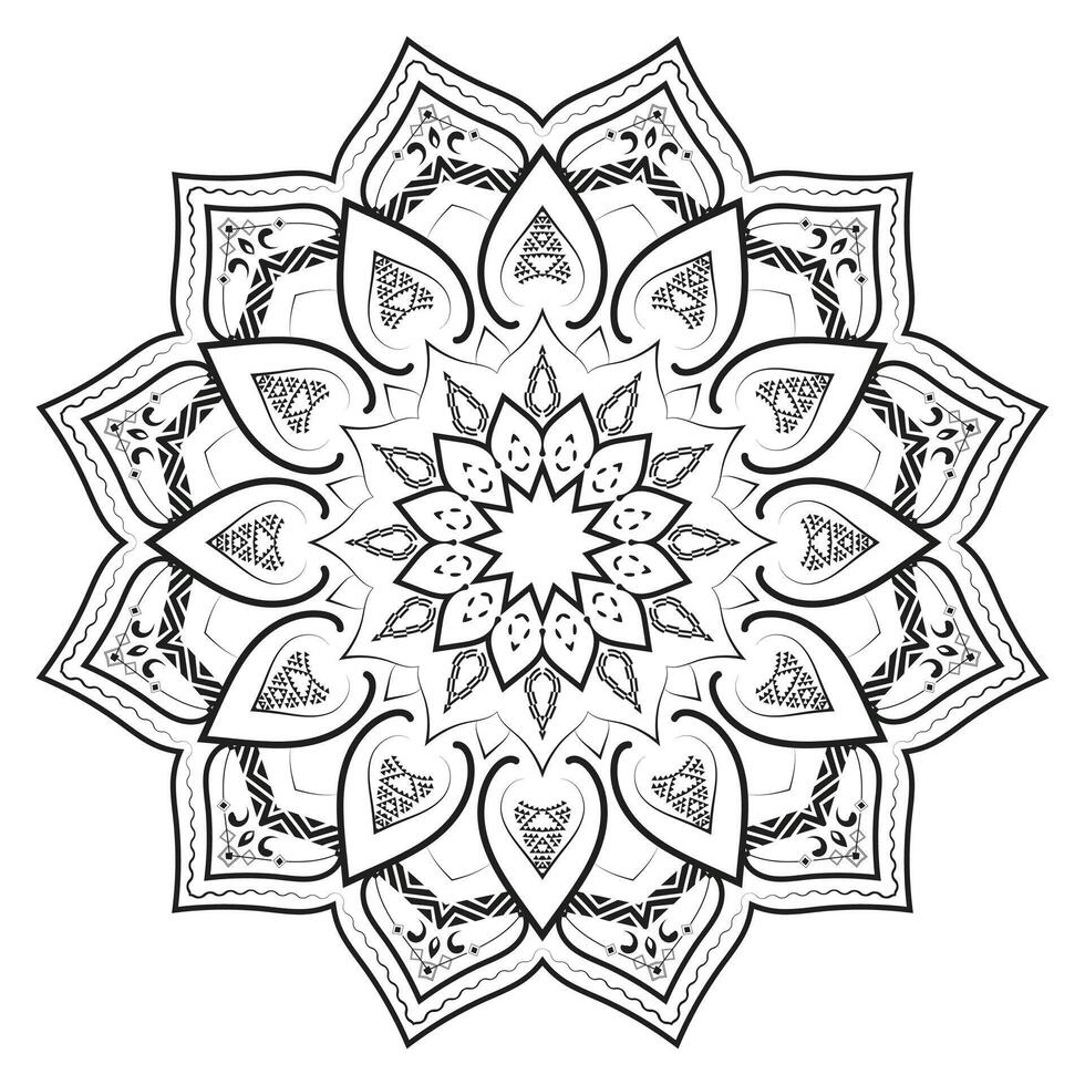 Beautiful Mandala Design Background vector
