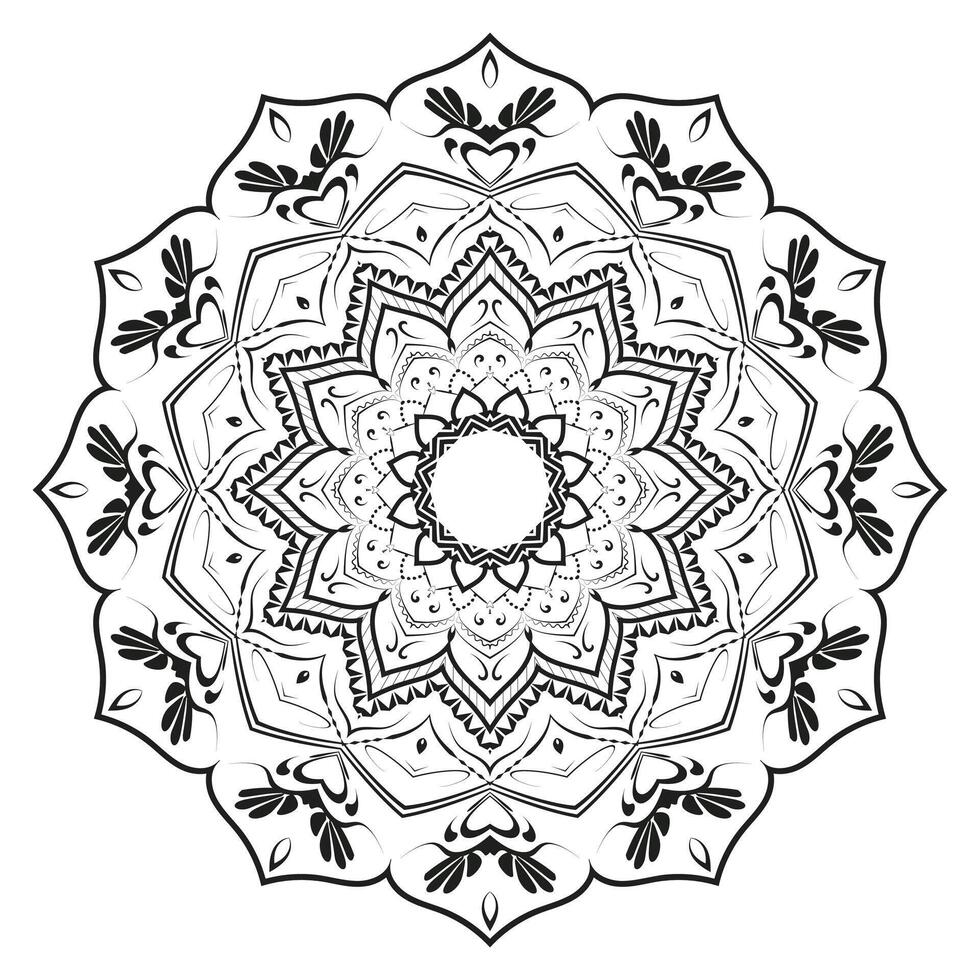 Elegant Mandala Decorative Background vector