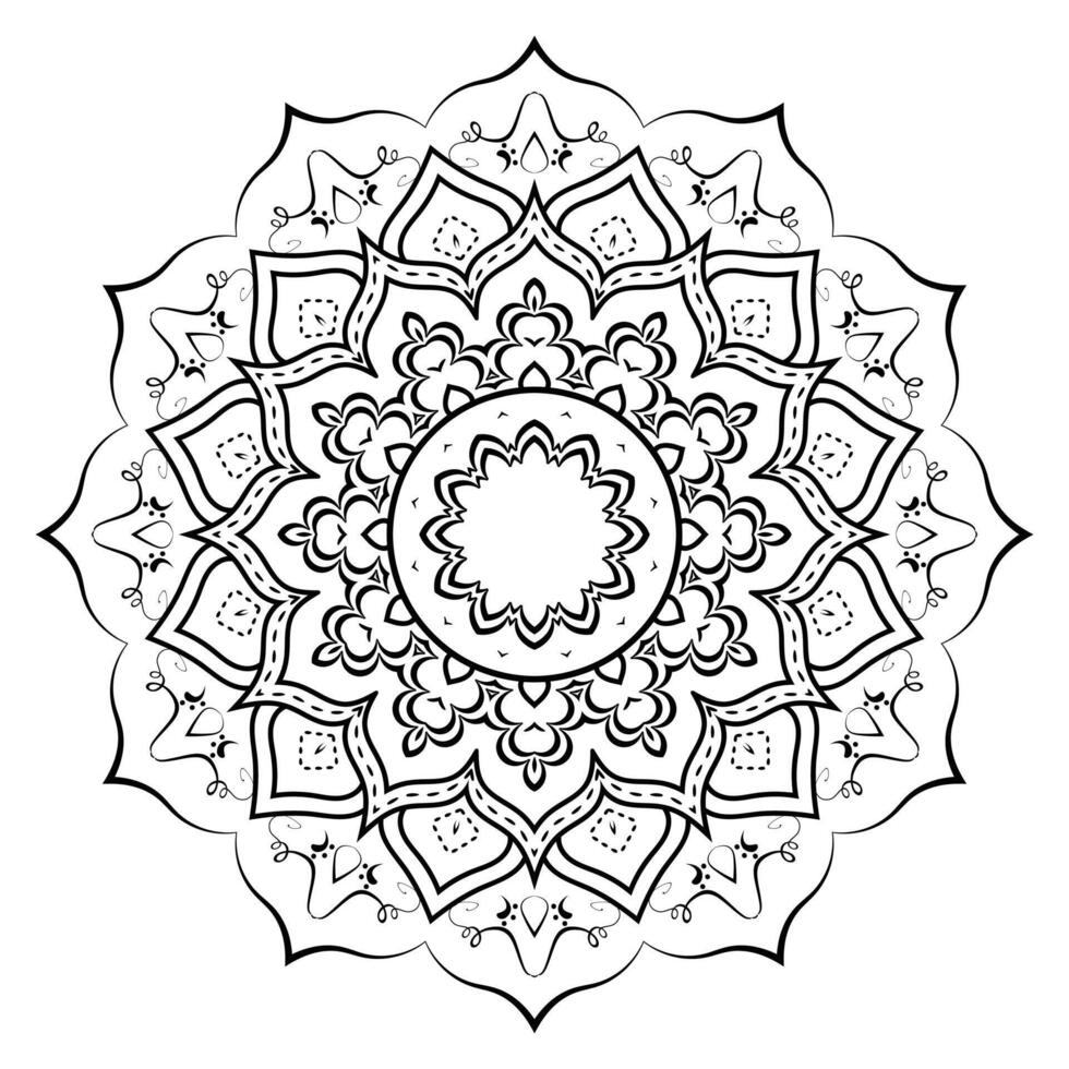 Mandala Decorative Design Background vector