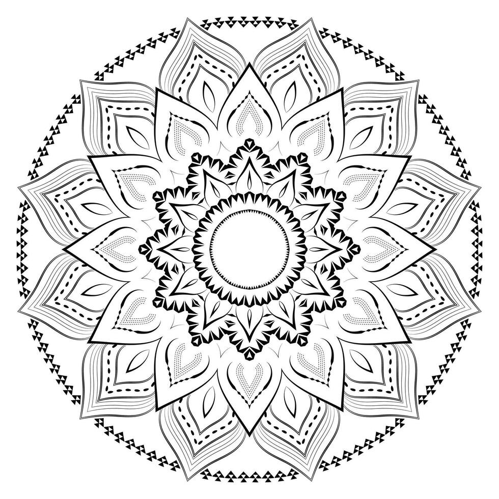 Elegant Mandala Decorative Design Background vector