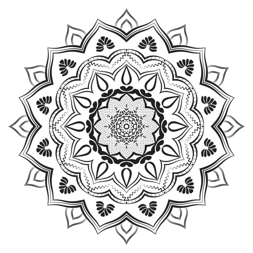 Beautiful Mandala Design Background vector