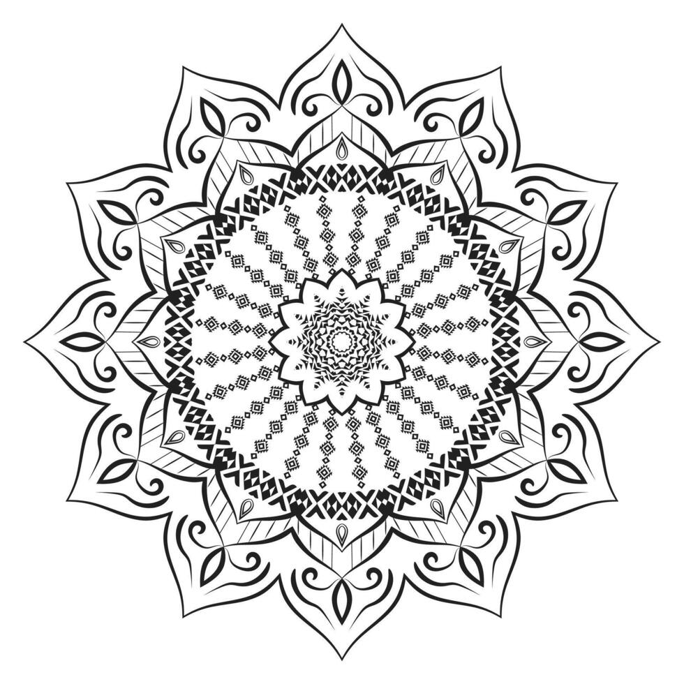 Ornamental Mandala Background vector